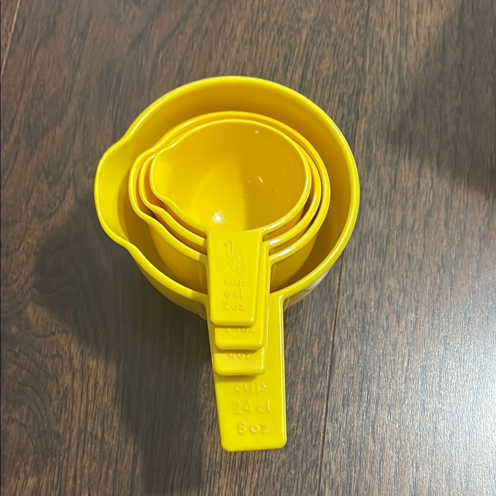 Dansk Yellow Measuring Cup Set - Picture 3 of 5
